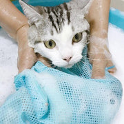 Mesh Cat Grooming Bath Bag